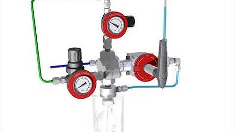 Closed Loop Sampling System S32 Back And Needle Purge Configuration  With Vacuum Connection  E2