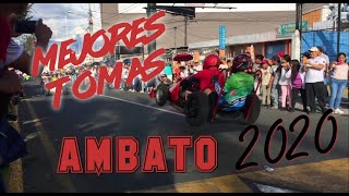RECOPILACIÓN MEJORES TOMAS! Carrera Coches de Madera Ambato FFF 2020 - Categoría Llanta Inflada