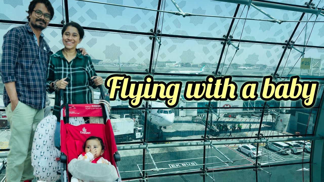 First International Flight Experience with 4months old baby | Rio's homecoming ❤️