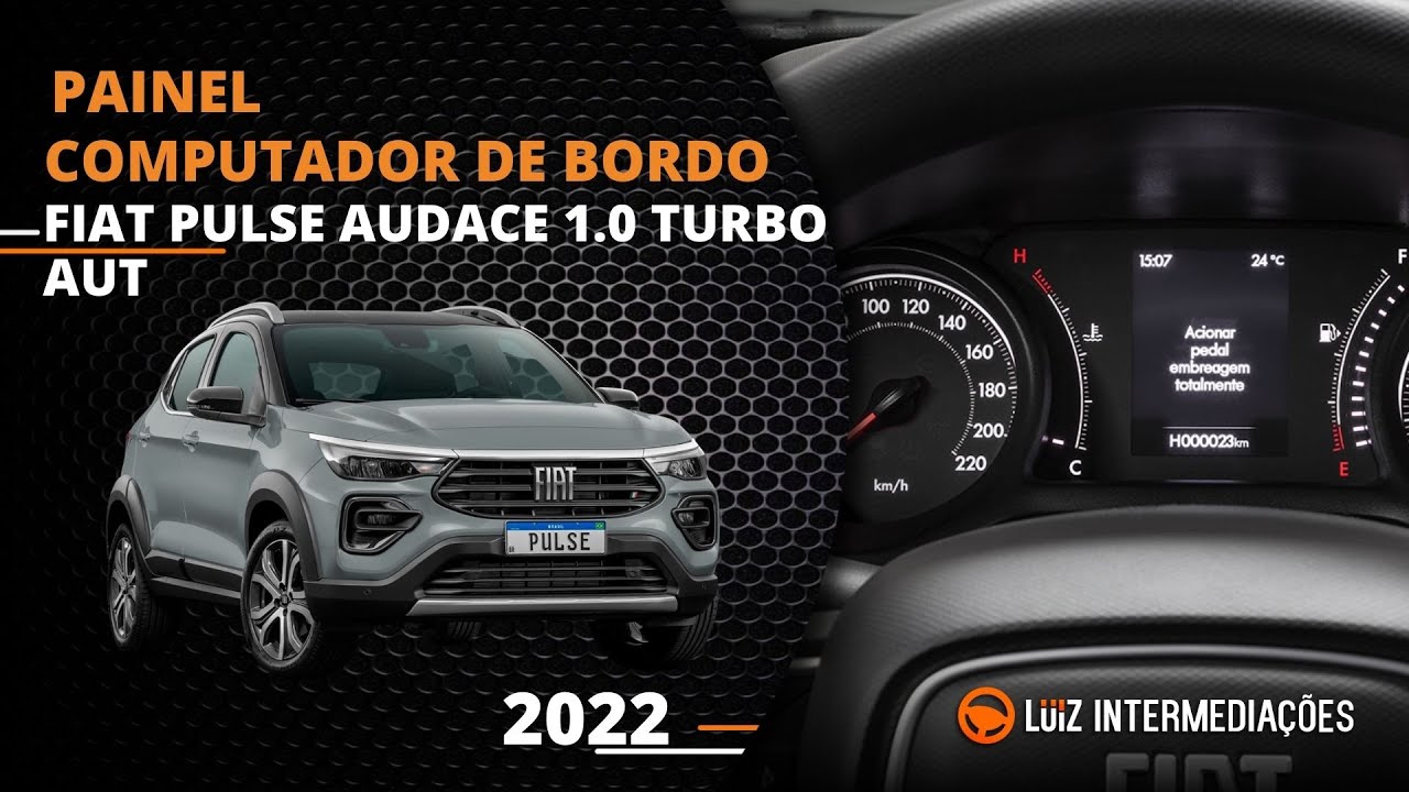 Painel | Computador de bordo | FIAT PULSE AUDACE 1.0 TURBO AUT 2022
