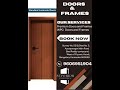 Premium WPC Doors & Frames in Bangalore | Modern, Durable & Custom Designs 🚪✨