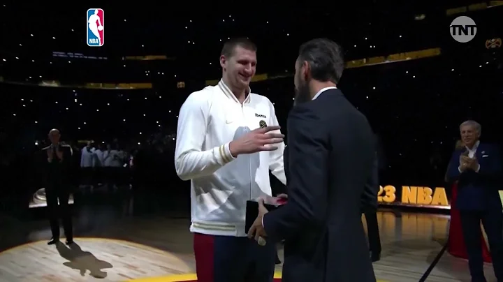Moment: Denver Nuggets receive their championship rings