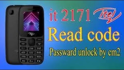 itel 2171 Security Lock remove  By cm2 ! itel mobile security lock reset cm2