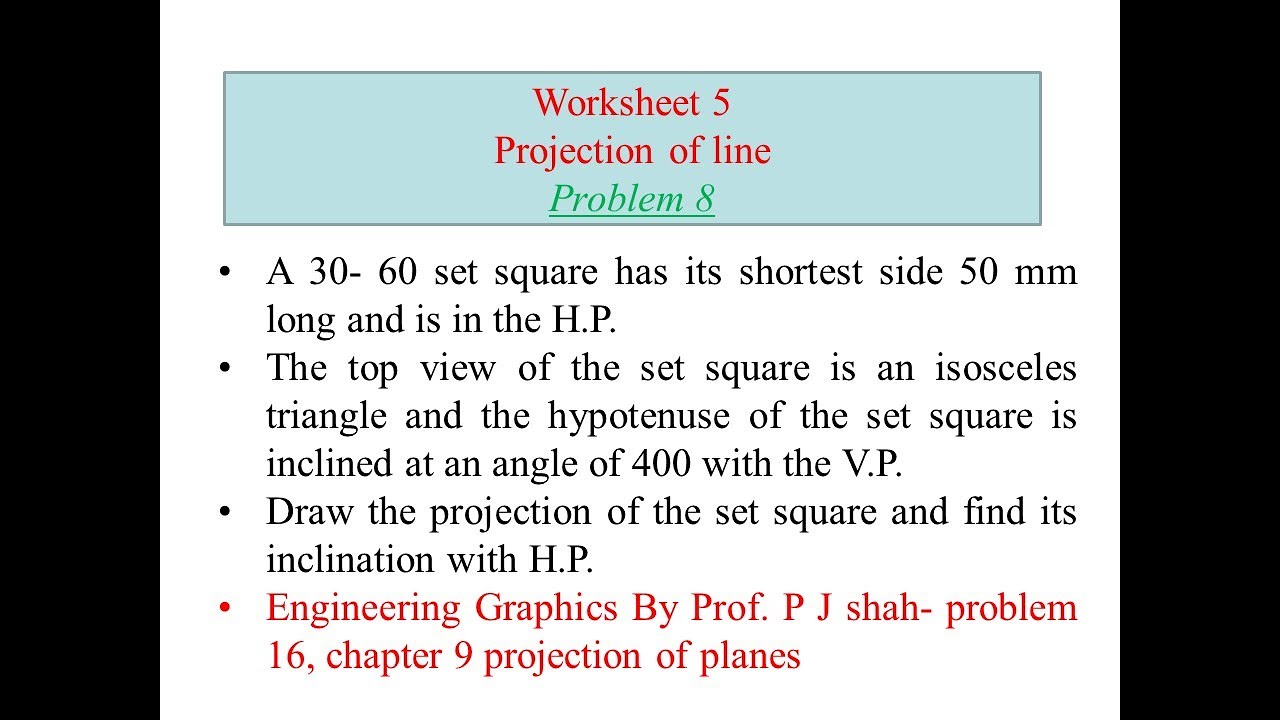 worksheet 5 problem 8 - YouTube