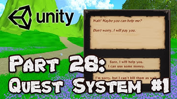 3D Survival Game Tutorial | Unity | Part 28 - Quest System #1