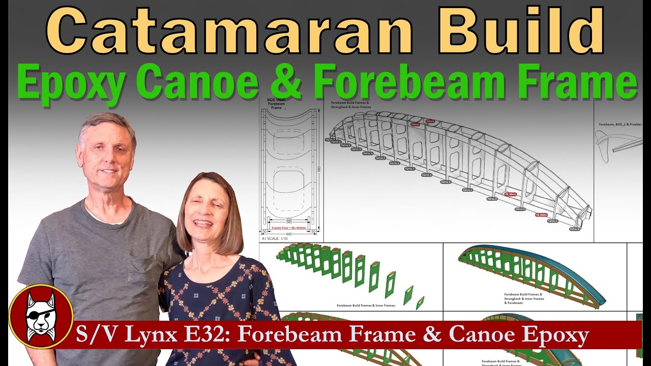 ⁣Kit E32: Epoxy Canoe and Forebeam Frame