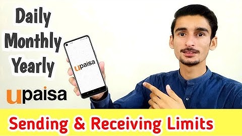 How to Check Upaisa Account Limit | Upaisa Sending Receiving Limit | Upaisa Transfer Limit
