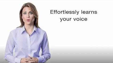 Dragon Dictate from Nuance - Voice Recognition