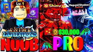I Went Noob To Pro In One Video On Anime Expeditions!