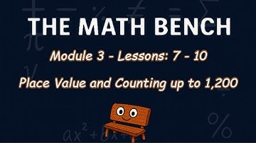 Module 3, Lessons 7 - 10 | Place Value and Counting with Money and Disks| The Math Bench