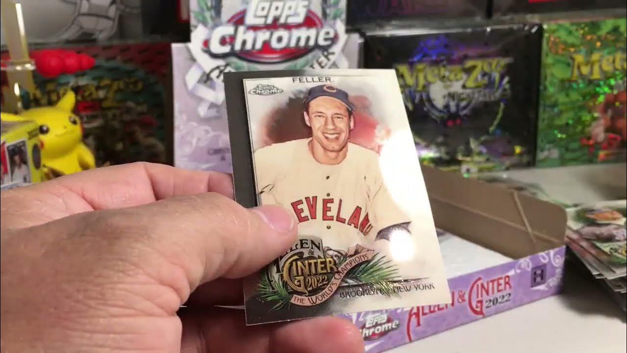 2023 Topps Baseball Cards Opening Series 9 Hobby Box of 2022 Allen & Ginter Chrome YouTube