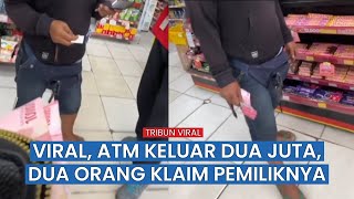 Viral Rebutan Uang di ATM, Wanita Ngaku Tarik Rp2 Juta, Pria ini Malah Klaim Miliknya