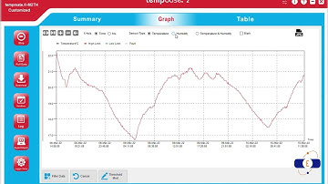 Lecture et export enregistreur de température Tempmate M2