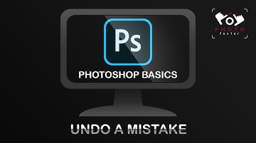 How to undo an action in Photoshop