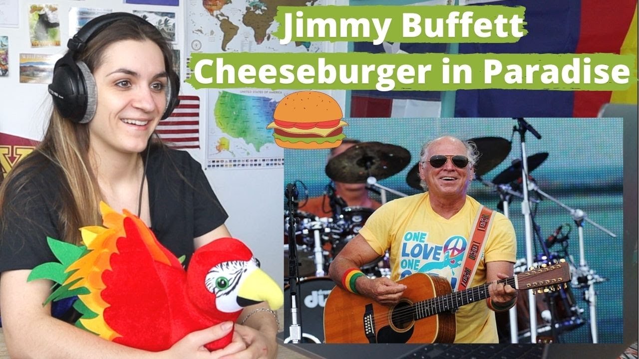 Listening to Jimmy Buffett Cheeseburger in Paradise (With my special