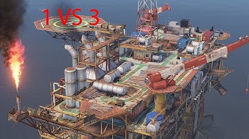 large oil rig ct 1v3😂