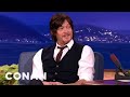 Norman Reedus Got A Breast Implant | CONAN on TBS