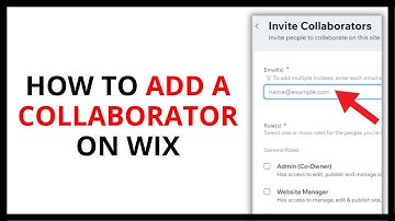 How to Add a Collaborator on Wix [QUICK & EASY]