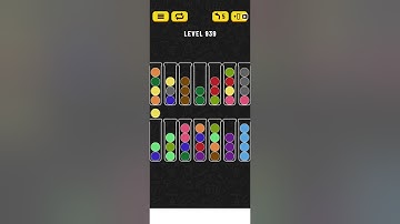 Ball sort puzzle level 939 #ballsortpuzzle