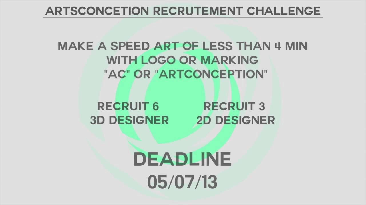 NEW RECRUTEMENT CHALLENGE !