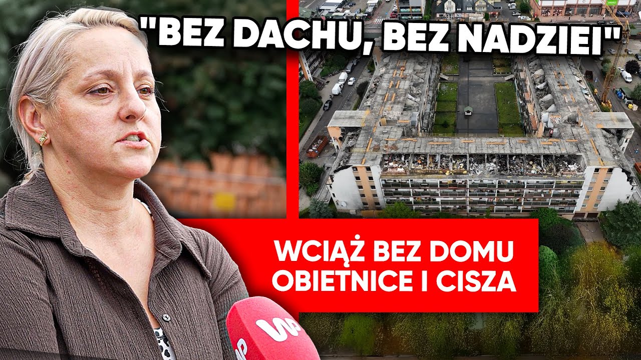 Ogromny pożar w Ząbkach. Weszliśmy na spalone osiedle