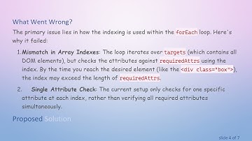 Why the if Statement is Not Running in forEach Function in JavaScript?