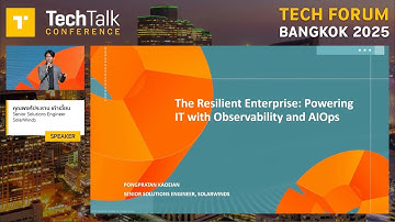 The Resilient Enterprise – ยกระดับระบบ IT ขององค์กร ด้วย Observability และ AIOps