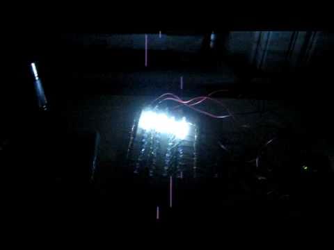 Microprocessor controlled LED array