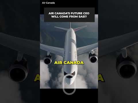 SAS' CEO 'Stolen' By Air Canada? Anko van der Werff To Lead Canadian Airline #shorts