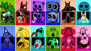 Garten Of Banban 0,1,2,3,4,6,7,8,9,10 - Final Bosses Unique Drawings Monsters