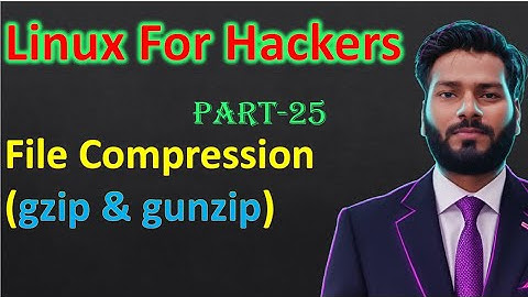 File Compression in Linux (gzip & gunzip) | Create, Extract & Options (2025) Part-2 #hindi