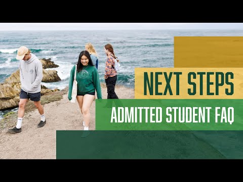 Admitted Student FAQ