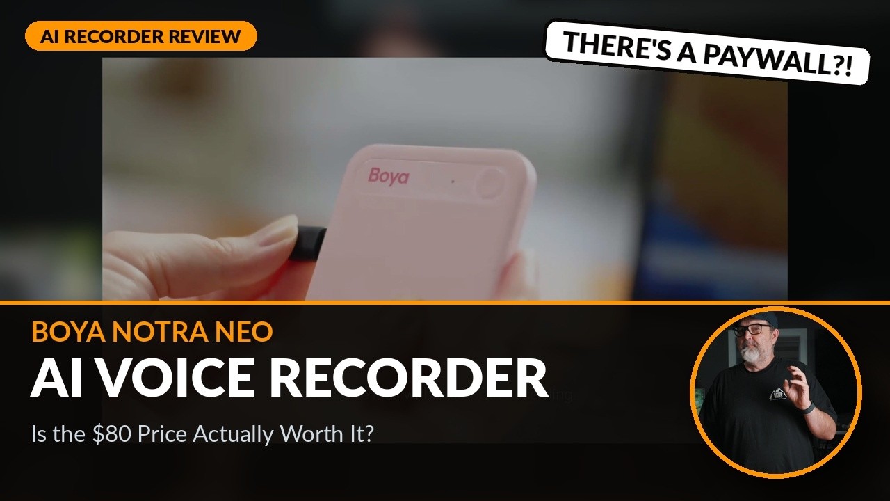 BOYA Notra Neo AI Voice Recorder — Is the $80 Price Actually Worth