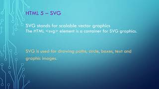 HTML 5 - Canvas and SVG