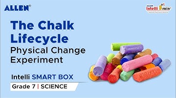 ALLEN Intelli SMART Box| Make Chalk from its powder| Science Activity Kit for Grade 7