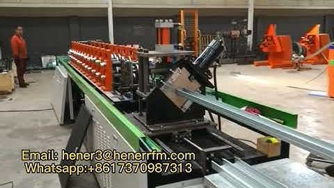 stud and track roll forming machine