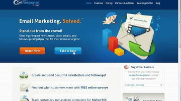 Building an Instant Capture Page with GetResponse