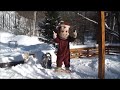 Before winter sports yoga for kids with namaste the monkey