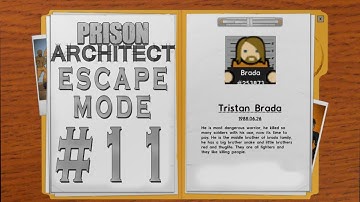 Prison Architect - Escape Mode #11 - 3 Boyutlu Güncelleme -