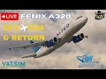 MSFS LIVE | Fenix A320 | Real World United Airlines Ops | SFO ✈ SBA ✈ SFO | VATSIM | #MSFS2020
