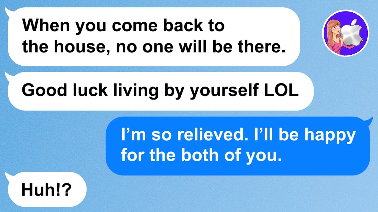 【Apple】My husband and in-laws all move away while I'm out of the house visiting friends!