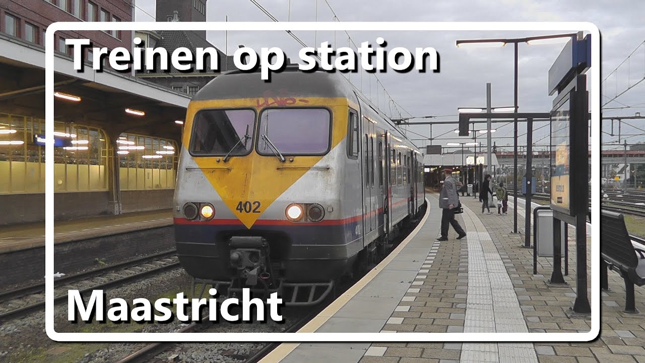 Treinen op station Maastricht (5 november 2015) // Dutch Train Compilation