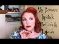 Besame Lipstick||Collection & Try-on