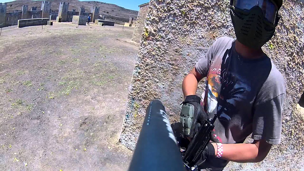 Camp Pendleton Paintball Park, Convoy, Game one YouTube