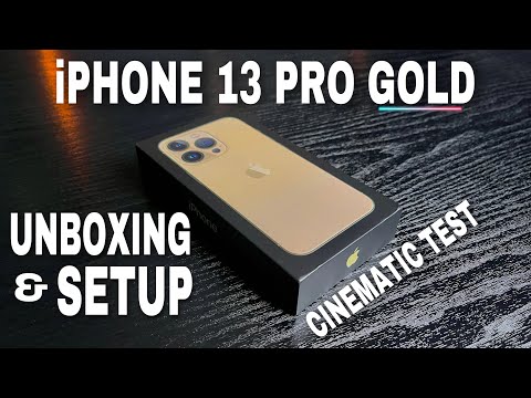 IPHONE 13 PRO GOLD UNBOXING - YouTube