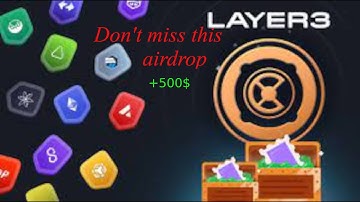 LAYER3 - FULFILL QUESTS IN CRYPTOWORLD AND GET MONEY FOR IT!!!