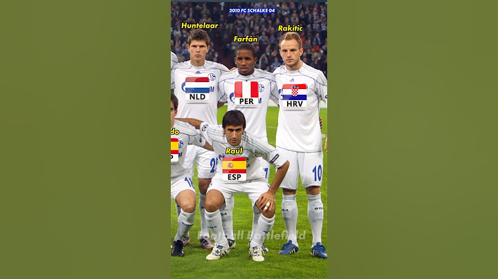 Schalke 04 squad 2010🔥Nations❤️#footballshorts #ucl #fussball #raul