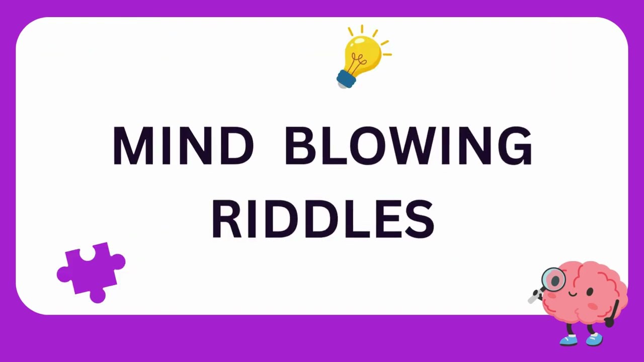 ONLY A GENIUS CAN SOLVE THESE RIDDLES 🧩 | 20 TRICKY RIDDLES THAT'LL STRETCH YOUR BRAIN 🧠