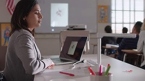 Epson DC-21 High-Definition Document Camera with HDMI, 12x Optical Zoom, 10x Digital Zoom