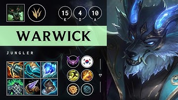 Warwick Jungle vs Viego - KR Master Patch 25.20
